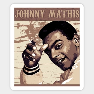 Johnny Mathis //  Country music Sticker